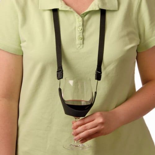 Oenophilia Wine Glass Holder Necklace Buy Gag Gift