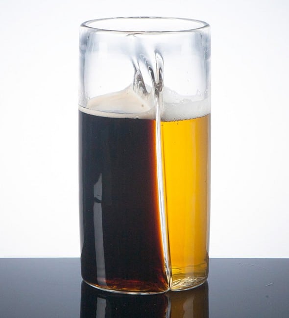 Pretentious Beer Glass Dual Beer Glass Cool Gift to Buy Him Pretentious Beer Glass Dual Beer Glass Cool Gift to Buy Him