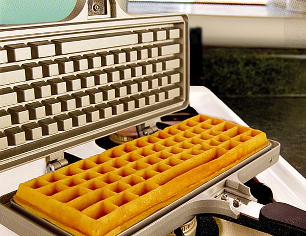 The Keyboard Waffle Iron Buy Cool Kitchen Gadget Online