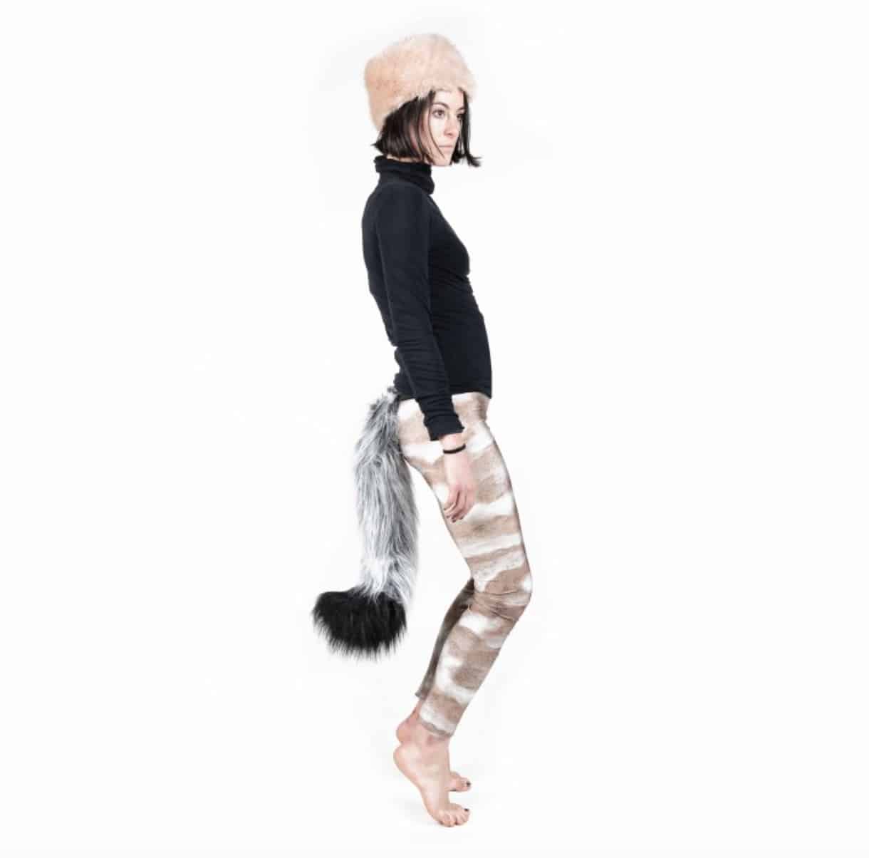 Products TellTails Wearable Black Cat Tail for Adults