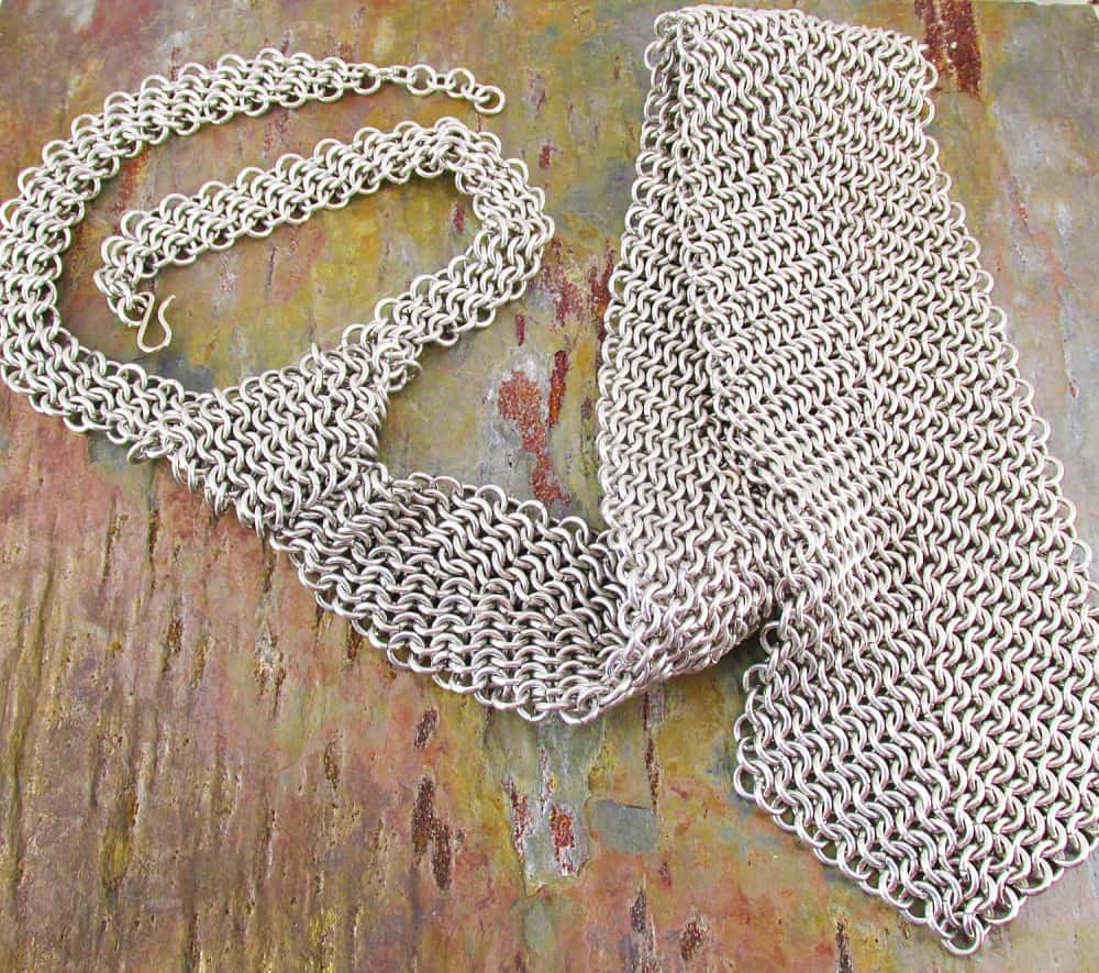 Creative Reflections Chainmaille Neck Tie Cool Dad Gift Idea