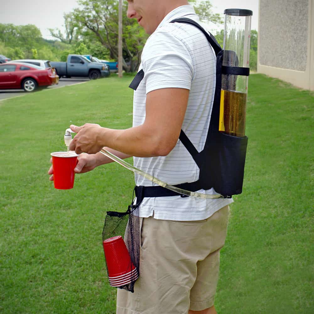 Dual Tank Backpack Drink Dispenser College Party Must Have