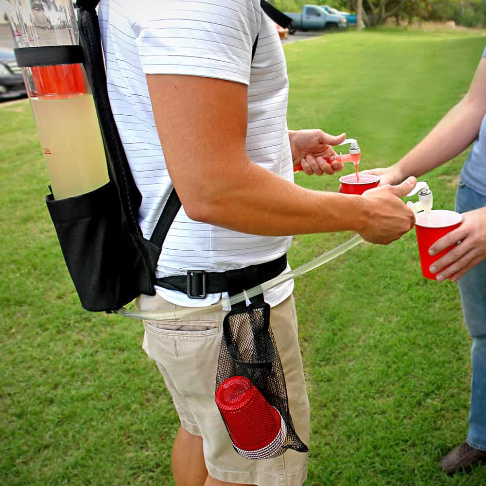 Dual Tank Backpack Drink Dispenser Party Accessory to Buy