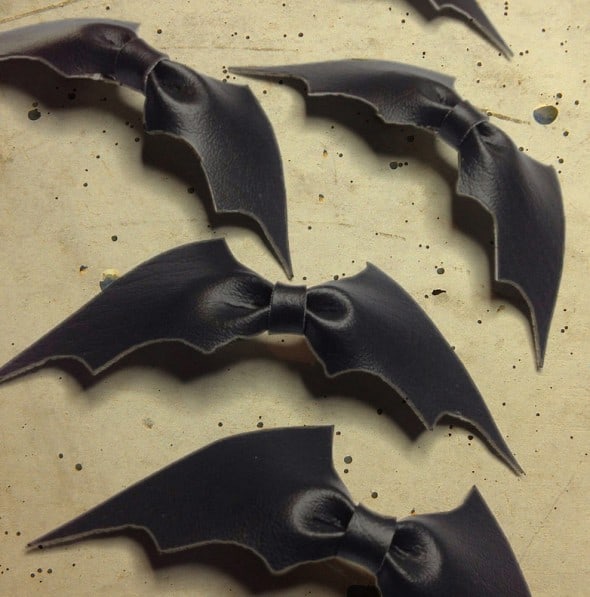 Dulce Calaveritas Leather Bat Bow Batman Inspired Cool Gift to Buy Him Dulce Calaveritas Leather Bat Bow Batman Inspired Cool Gift to Buy Him