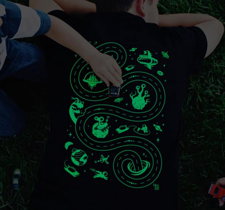 Glow in the Dark Space Shirt Cool Stuff to Buy for New Dads