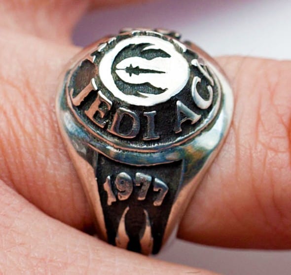 Pagan Idolatry Jedi Academy Class of 1977 Ring Geek Fashionwear Pagan Idolatry Jedi Academy Class of 1977 Ring Geek Fashionwear