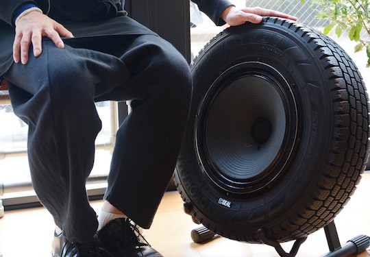 Seal Recycled Tires Speaker Recycled Tech