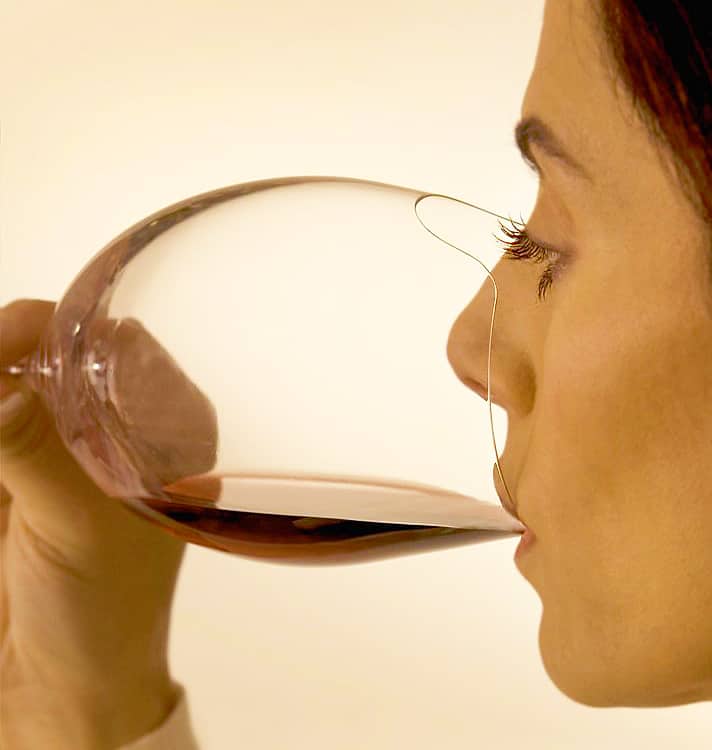 Silhouette Sense-enhancing Wine Glass Cool House Warming Gift Idea
