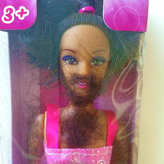 Thoughtful Tot Shave and Play Barbie Doll Buy Gag Gift