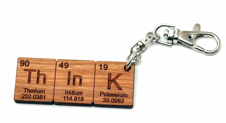 Timber Green Woods Custom Chemistry Element Keychain Stuff Geeks Would Dig