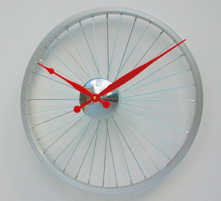 Vyconic Bicycle Wheel Clock Unique Wall Clock