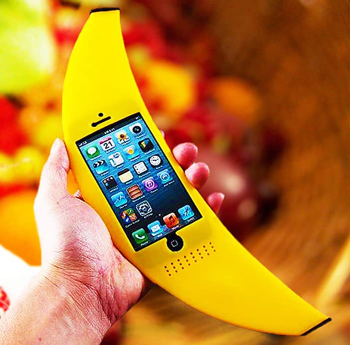 Big Banana iPhone Case Buy Cute Novelty Items