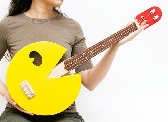 Celentano Woodworks Pac Man Ukulele Gift Idea For Teenager Celentano Woodworks Pac Man Ukulele Gift Idea For Teenager