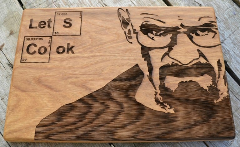 Cutting Board Gift Heisenberg Let's Cook Cutting Board Buy Cool Kitchen Tools