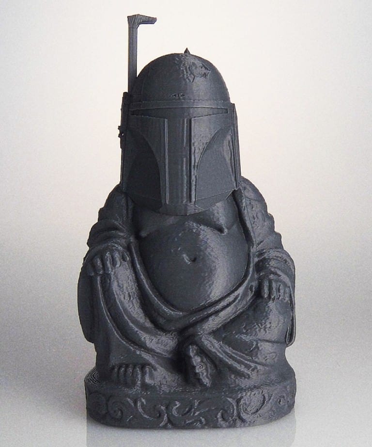 Muckychris Star Wars Zen Buddha Statues Funny 3D Printed Stuff