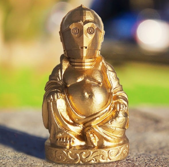 Muckychris Star Wars Zen Buddha Statues Gift Idea For Him Muckychris Star Wars Zen Buddha Statues Gift Idea For Him