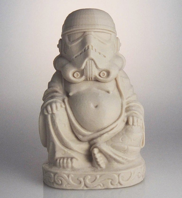 Muckychris Star Wars Zen Buddha Statues Movie Character Home Decoration