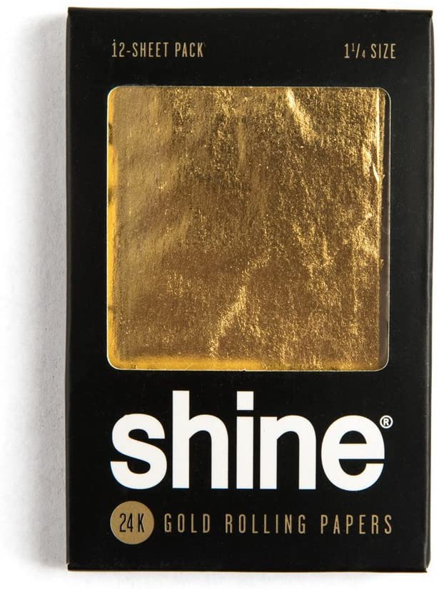 Shine 24k Gold Rolling Papers 420 Related Gift Idea