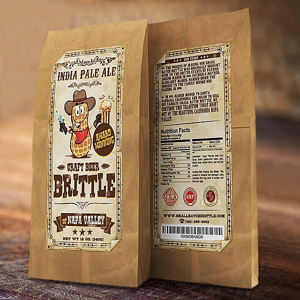 Small Batch Brittle Gourmet Beer Brittle Gift Idea For Her