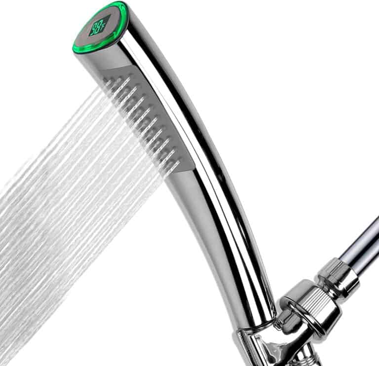 YOO MEE Shower Head with LED Temperature Display Housewarming Gift Idea