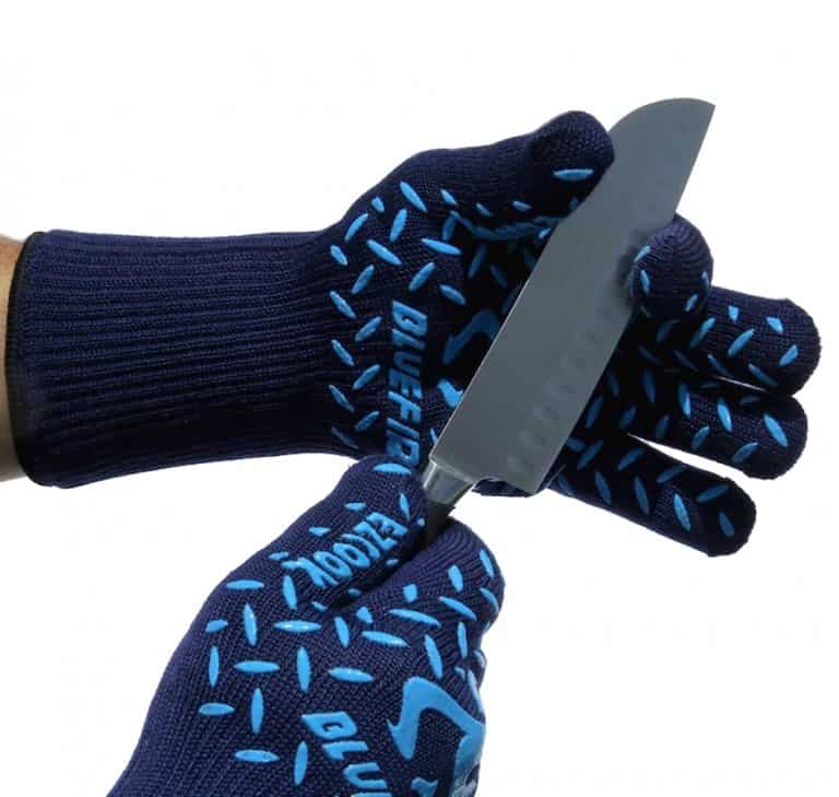 Blue Fire Pro Extreme Protection Gloves Sharp Utensil Cut Protection