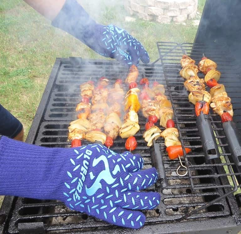 Blue Fire Pro Extreme Protection Gloves Things to bring for outdoor BBQ grilling