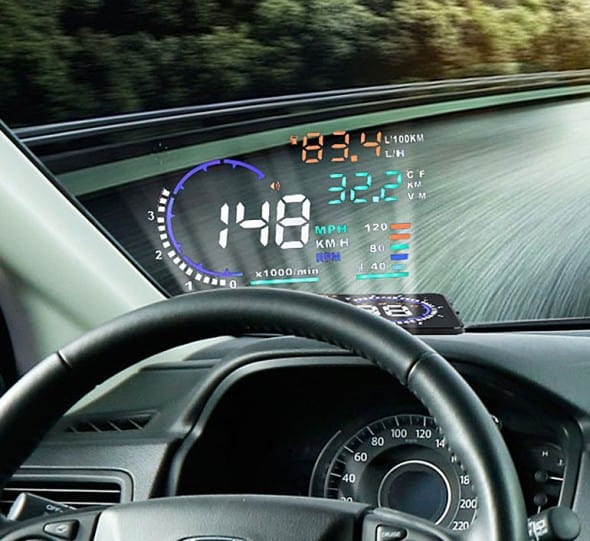 Car Head Up Display Monitor System Gift Idea For Him Car Head Up Display Monitor System Gift Idea For Him