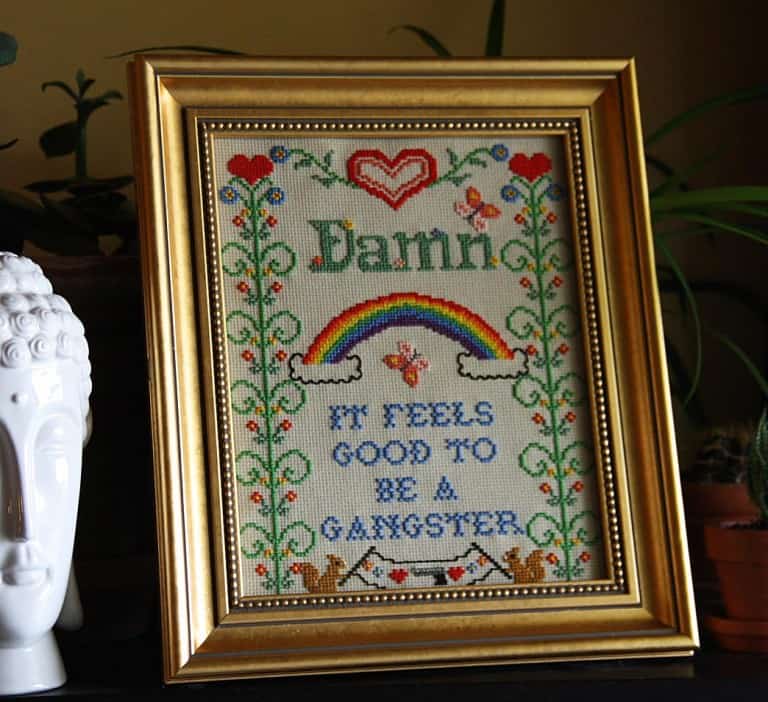 Grannie Panties Damn, It Feels Good To Be A Gangster Crochet Pattern Gift Idea For Grandparent
