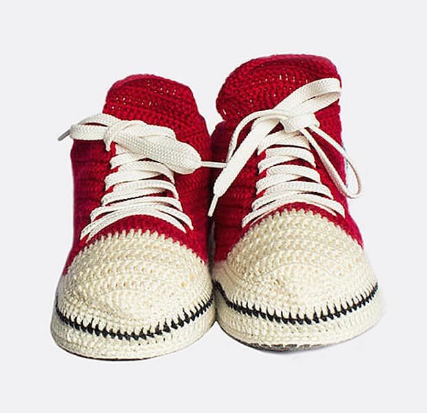 Knit and Leather Knitted Sneakers Perfect Beach Shoes