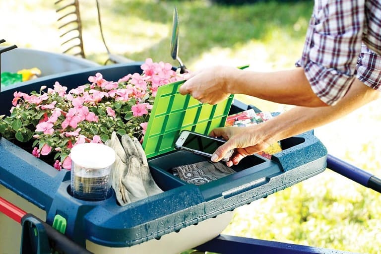 Little Burro Wheelbarrow Organizer Cute Gardeners Tool