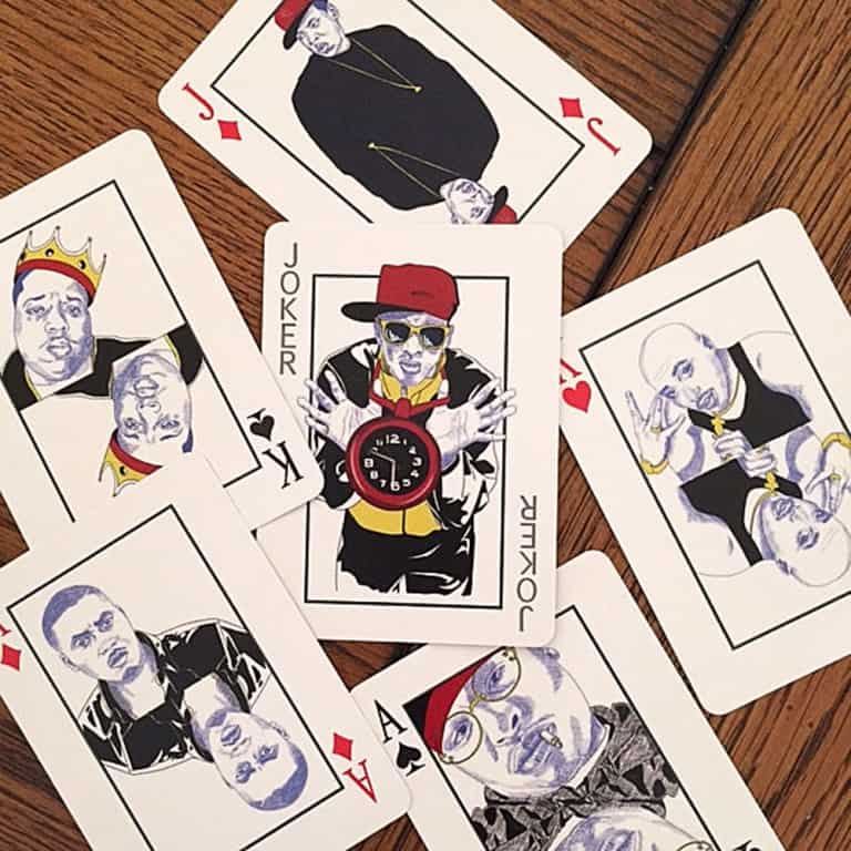 Nikara Montgomery Hip Hop Playing Cards Gift Idea for Fun
