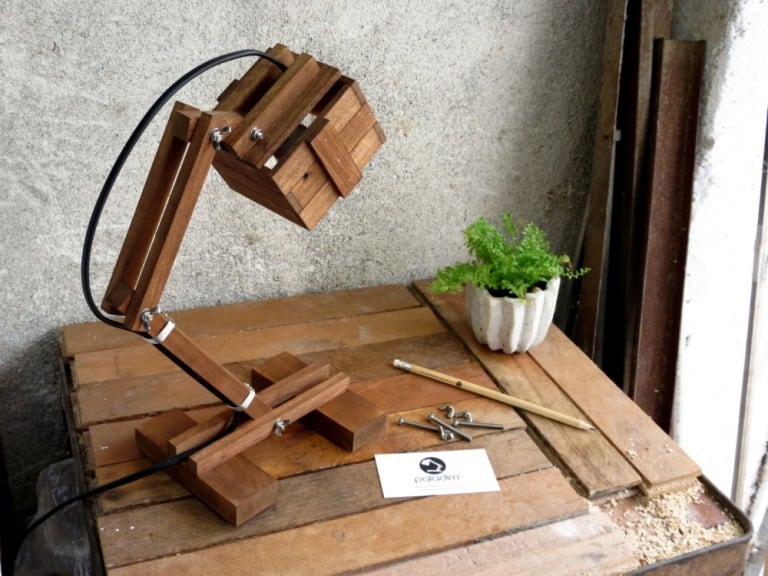 Paladim Kran VI Wooden Lamp Buy Unique Home Stuff