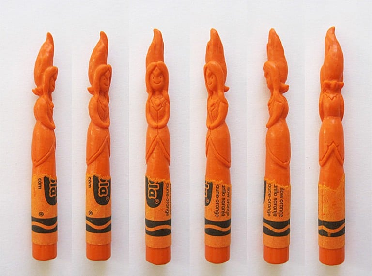 Wax Nostalgic Adventure Time Carved Crayons Limited Edition Crayola