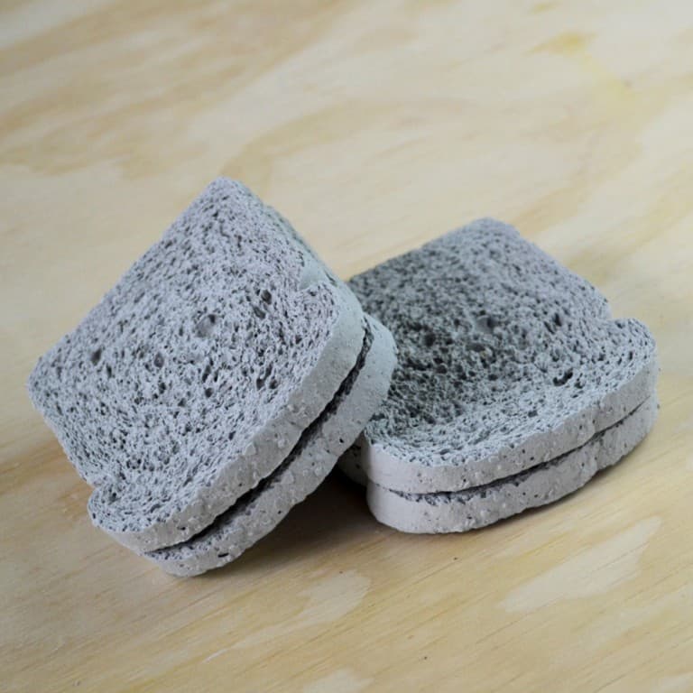 Default Whole Wheat Concrete Coasters Dining Table Accessory