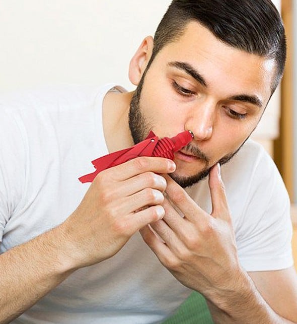 Fred & Friends Atomic Nose & Ear Drill Trimmer Cool Gift for Men Fred & Friends Atomic Nose & Ear Drill Trimmer Cool Gift for Men