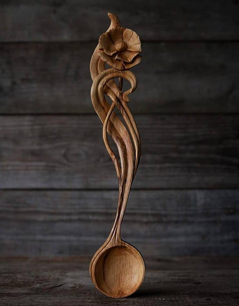 Giles Newman Hand Carved Wooden Spoons Cool Furniture