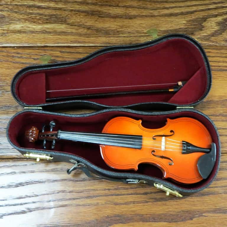 Miniature Personalized Violin Nice Souvenir