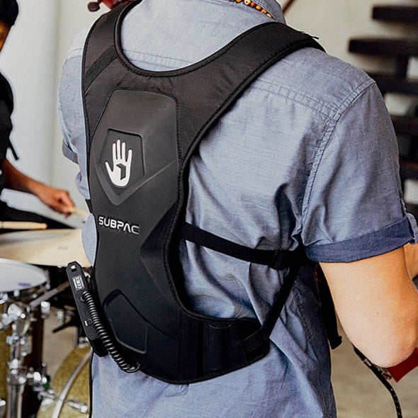 Subpac M2 Wearable Tactile Bass System Gift Idea for Him Subpac M2 Wearable Tactile Bass System Gift Idea for Him