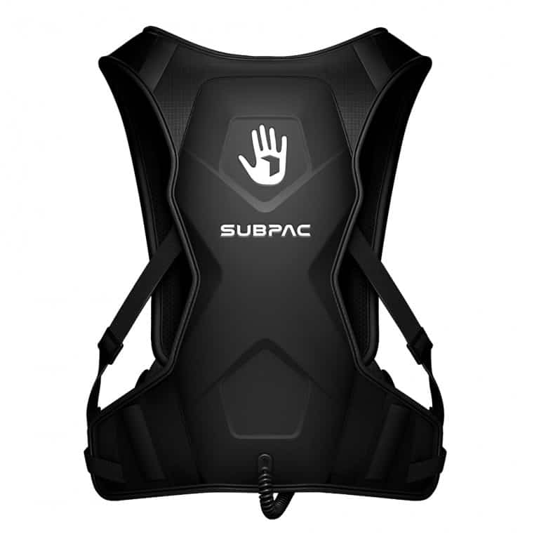Subpac M2 Wearable Tactile Bass System Sound Mixer