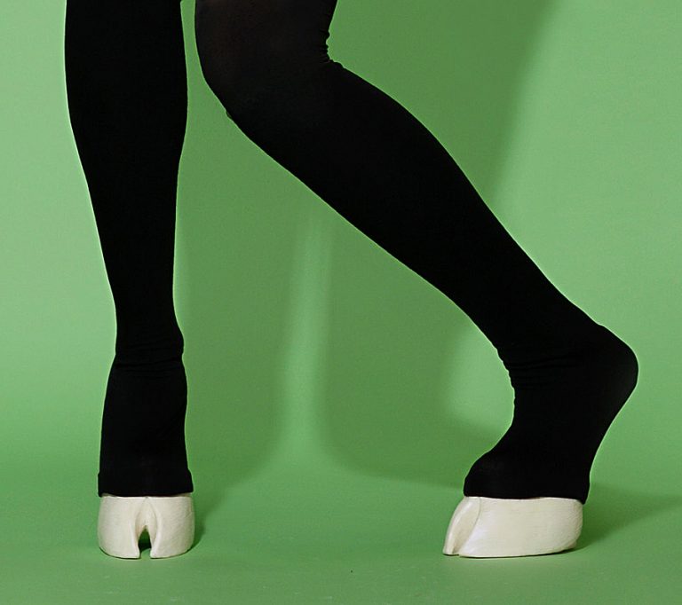 Chaos Costumes Unisex Hoof Shoes and Thigh High Leggings Cool Garments