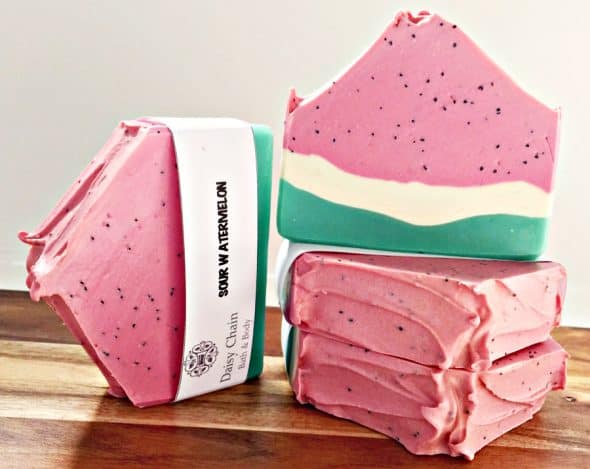 Daisy Chain Sour Watermelon Soap Nice Gift for Hygiene Daisy Chain Sour Watermelon Soap Nice Gift for Hygiene