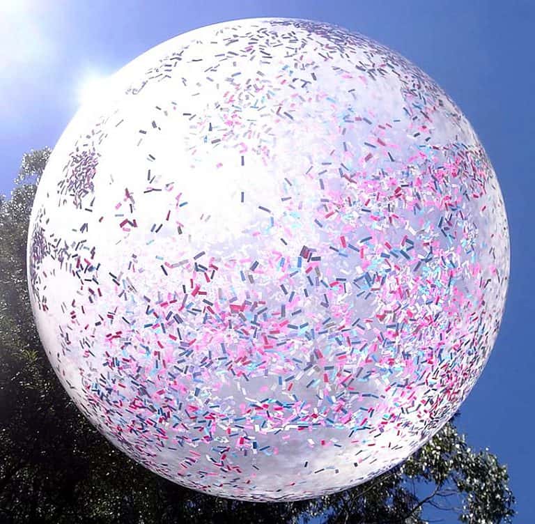 Designer Event Kits Giant Confetti Balloons Cool Gift for Celebrant