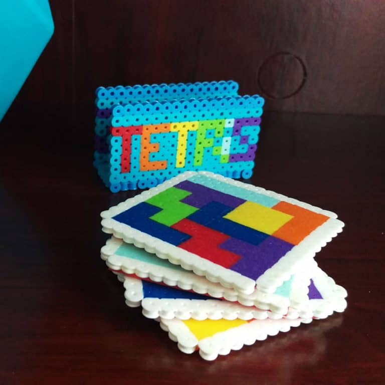 Good Golly Mister Tetris Themed Coasters Gift Idea