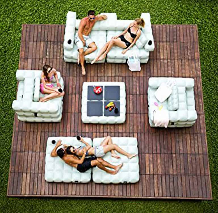 Pigro Felice Modul'Air Inflatable Sofa Set Great for Outdoor