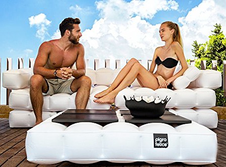 Pigro Felice Modul'Air Inflatable Sofa Set Relaxing Portable Chair