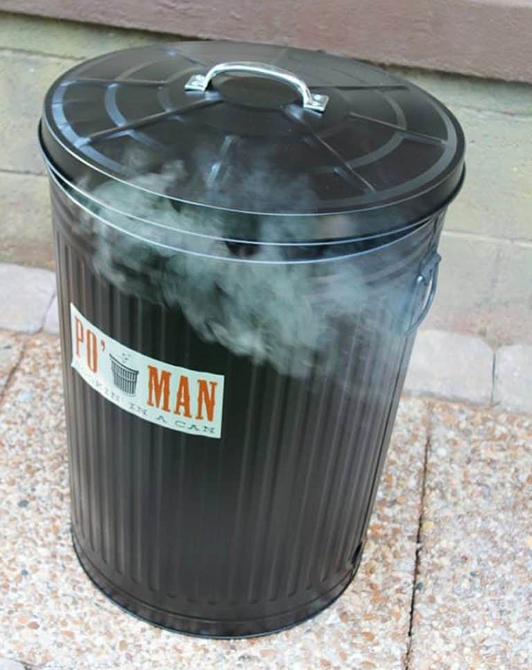 Po' Man Trashcan Charcoal Grill Gift Idea for Grilling