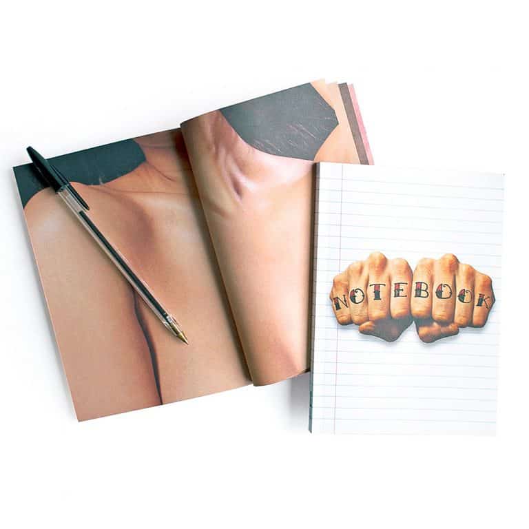 Suck UK Tattoo Art Drawing Notebook Cool Sketch Pad