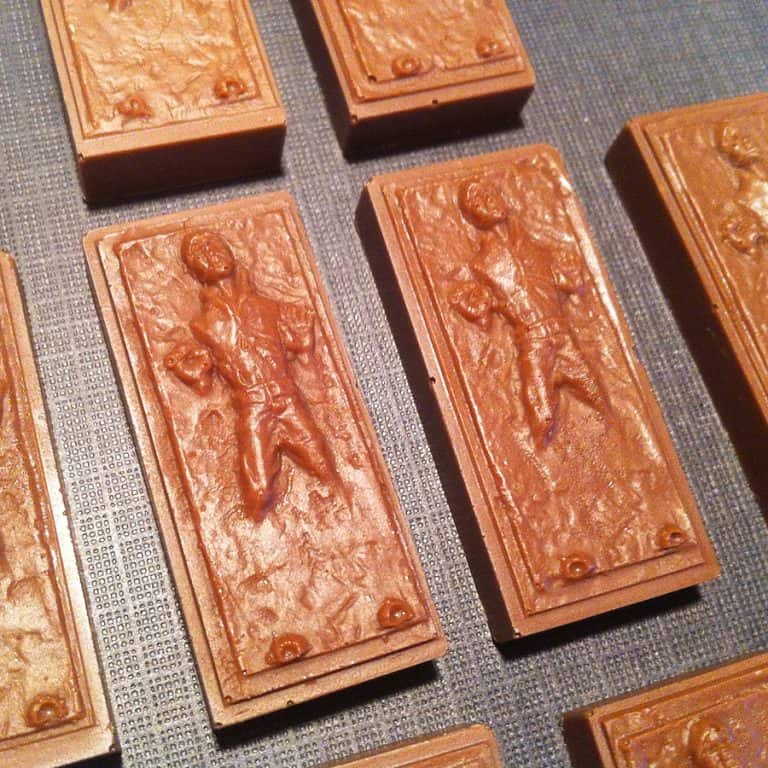 Sweet Belle Cakes Han Solo In Carbonite Chocolate Truffle Bar Great Gift Idea