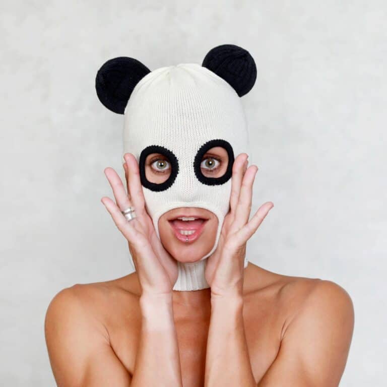 Blamo Toys Panda Ski Mask Creepy Animal Head Gear
