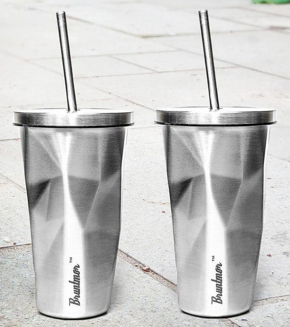 Bruntmor Double Wall Chiseled Tumblers Office Gifts Idea Bruntmor Double Wall Chiseled Tumblers Office Gifts Idea